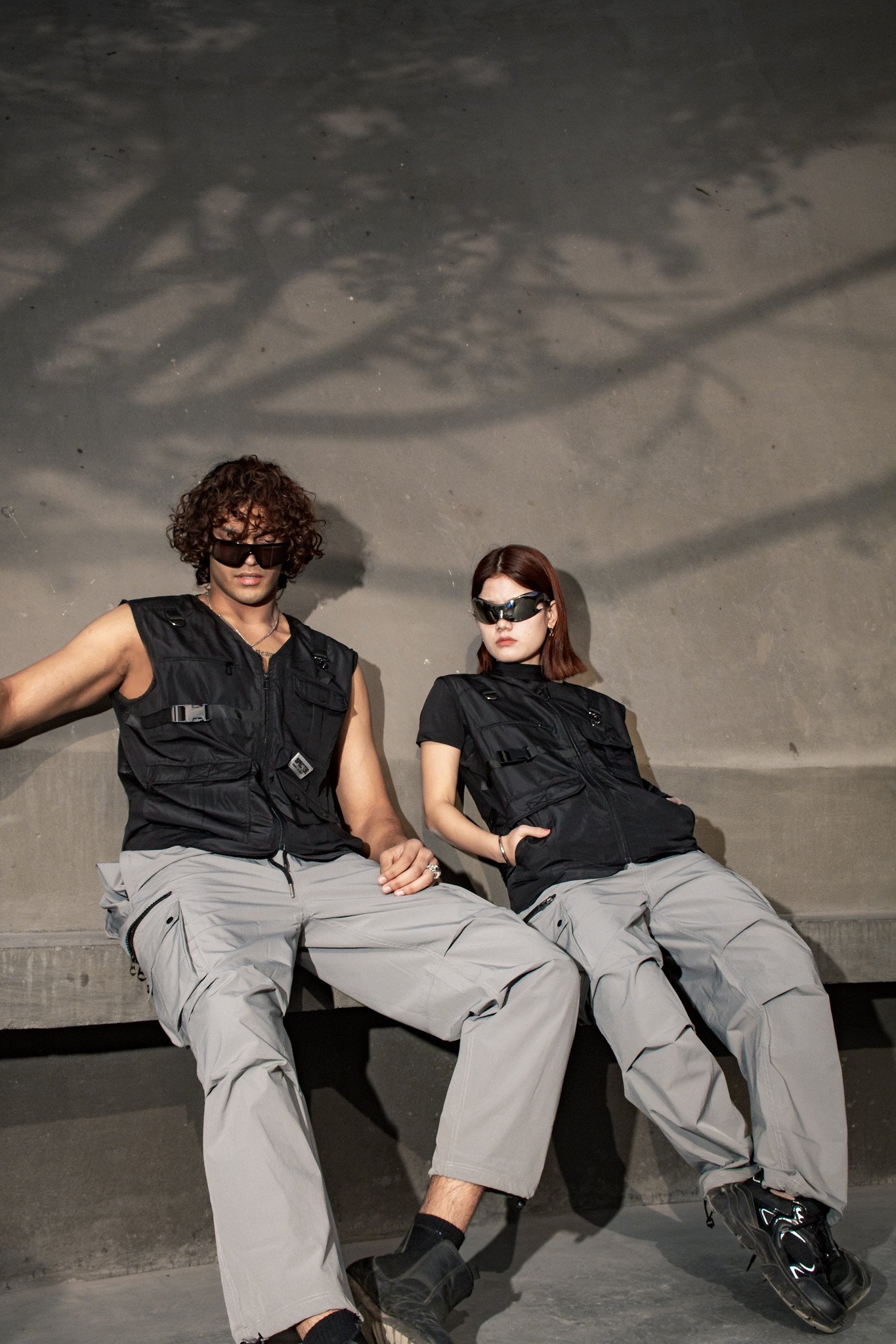 Relaxed Fit Cargo grey