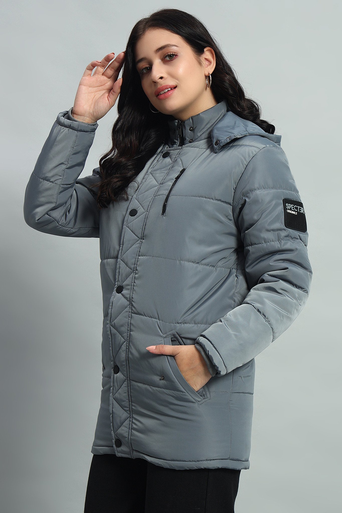 PARKA JACKET (grey)