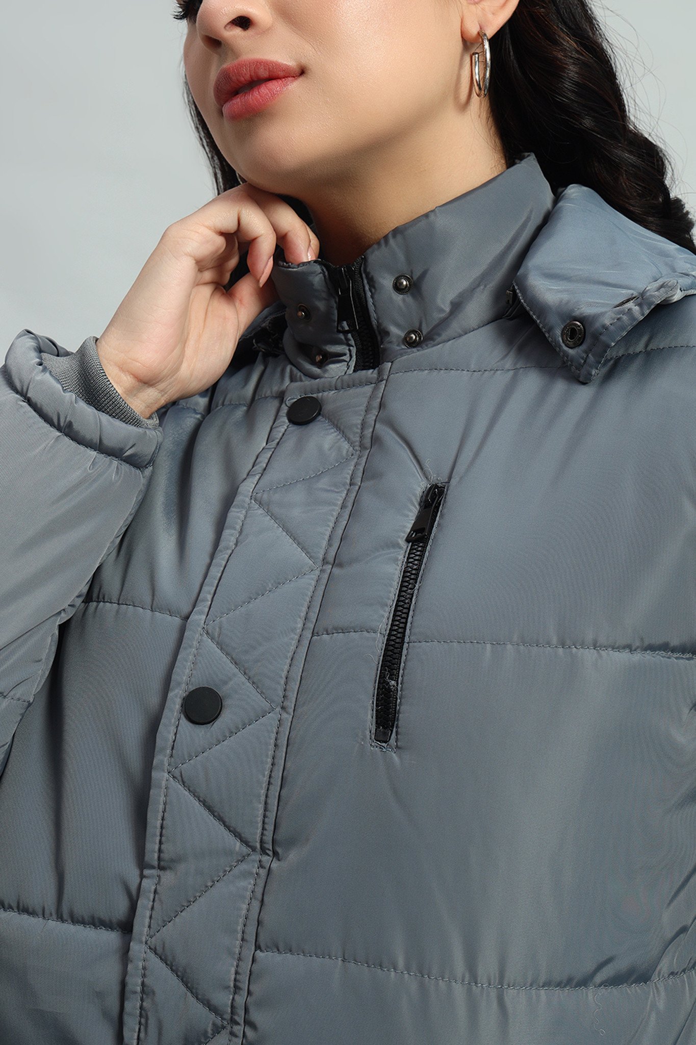 PARKA JACKET (grey)
