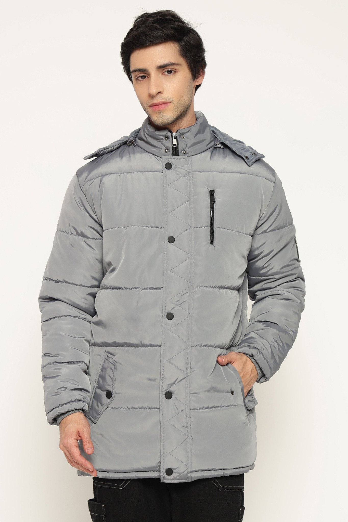 PARKA JACKET (grey)