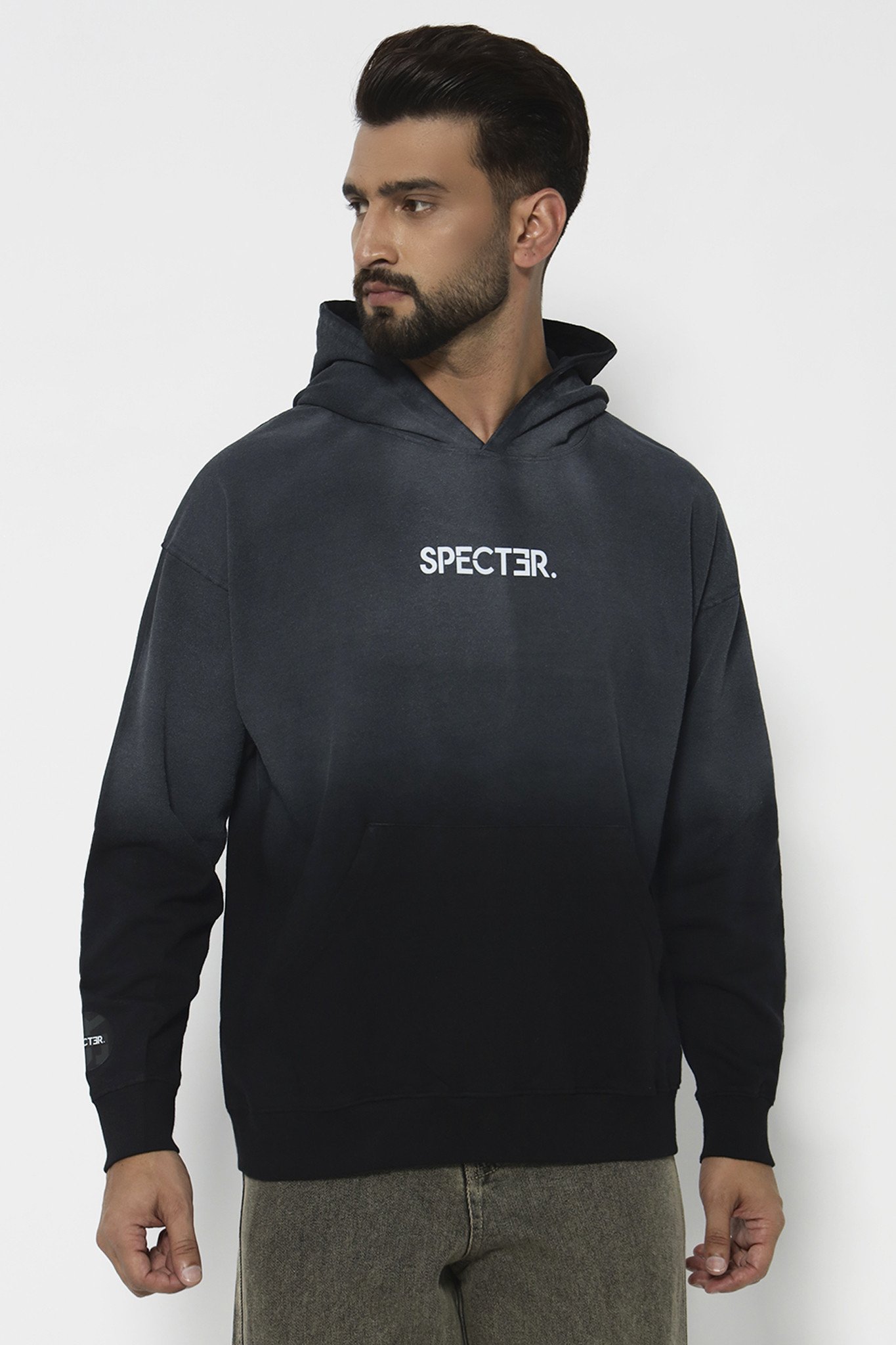 Halftone wash hoodie